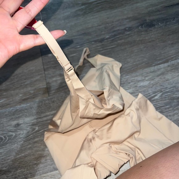 Spanx Body Suit Thinstincts Nude Full Body Shapewear - Picture 2 of 5